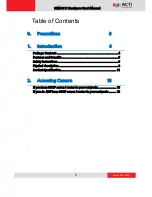 Preview for 2 page of ACTi KCM-8111 User Manual