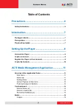 Preview for 2 page of ACTi MDS-100 User Manual