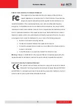 Preview for 5 page of ACTi MDS-100 User Manual