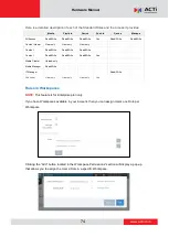 Preview for 74 page of ACTi MDS-100 User Manual