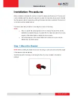 Preview for 13 page of ACTi Micro Box Q22 Hardware Manual