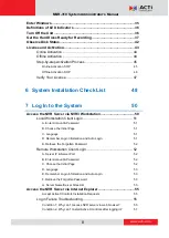 Preview for 8 page of ACTi MNR-310 System Administrator Manual