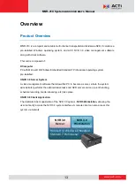 Предварительный просмотр 13 страницы ACTi MNR-310 System Administrator Manual