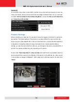 Preview for 79 page of ACTi MNR-310 System Administrator Manual