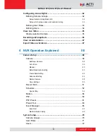 Preview for 3 page of ACTi Network Video Recorder User Manual