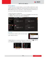 Preview for 20 page of ACTi NVR 3.0 User Manual