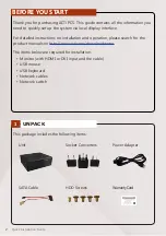 Preview for 2 page of ACTi PCS-100 Quick Installation Manual