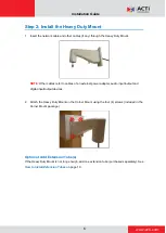 Preview for 6 page of ACTi PMAX-0305 Installation Manual