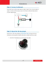 Preview for 11 page of ACTi PMAX-0318 Installation Manual