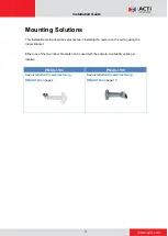 Preview for 3 page of ACTi PMAX-1100 Installation Manual