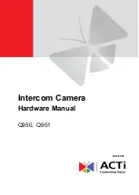 ACTi Q950 Hardware Manual preview