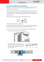 Preview for 19 page of ACTi Q950 Hardware Manual