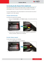 Предварительный просмотр 23 страницы ACTi Q950 Hardware Manual