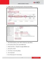 Preview for 5 page of ACTi Q960 Configuration Manual