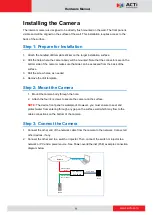 Preview for 9 page of ACTi Q970 Hardware Manual