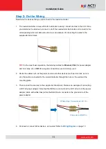 Предварительный просмотр 11 страницы ACTi R12CP-30 Installation Manual