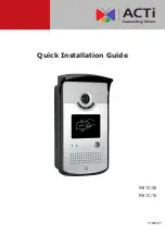 Предварительный просмотр 1 страницы ACTi R61C-30 Quick Installation Manual