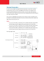 Предварительный просмотр 12 страницы ACTi R71CF-31 User Manual