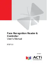 Preview for 1 page of ACTi R72FT-31 User Manual