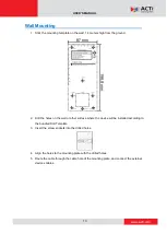 Предварительный просмотр 13 страницы ACTi R72FT-31 User Manual