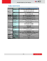 Предварительный просмотр 15 страницы ACTi TCD-2500 User Manual