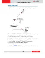 Предварительный просмотр 14 страницы ACTi TCM-1011 Hardware User Manual