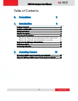 Preview for 2 page of ACTi TCM-1111 Hardware User Manual