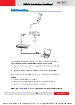 Предварительный просмотр 16 страницы ACTi TCM-1231 Series Hardware User Manual