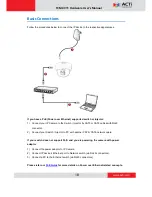 Preview for 18 page of ACTi TCM-3001 Hardware User Manual