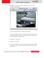 Preview for 22 page of ACTi TCM-3001 Hardware User Manual