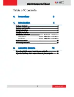 Preview for 2 page of ACTi TCM-3111 User Manual