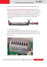 Предварительный просмотр 10 страницы ACTi TCM-3401 Hardware User Manual