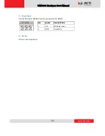 Предварительный просмотр 12 страницы ACTi TCM-5001 Hardware User Manual