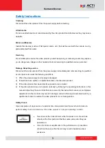 Preview for 5 page of ACTi Z83 Hardware Manual