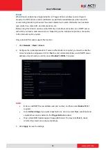 Preview for 88 page of ACTi ZNR Series User Manual