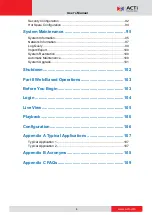 Preview for 5 page of ACTi ZNR User Manual