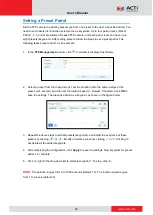 Preview for 39 page of ACTi ZNR User Manual
