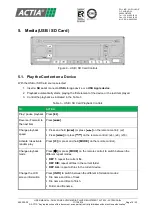 Preview for 17 page of Actia ACT553 User Manual