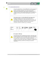 Preview for 8 page of Actia ComXS-320 User Manual