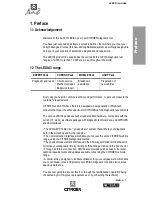 Preview for 5 page of Actia LEXIA3 CHRONO User Manual