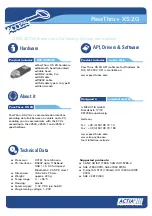 Preview for 2 page of Actia PassThru+ XS 2G Getting Started