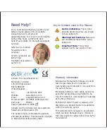 Preview for 2 page of Acticare TENS User Manual