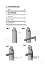 Предварительный просмотр 11 страницы Actiforce Aluforce Pro 140 M Assembly Manual