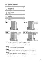 Предварительный просмотр 13 страницы Actiforce Aluforce Pro 140 M Assembly Manual