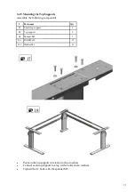 Предварительный просмотр 15 страницы Actiforce Aluforce Pro 140 M Assembly Manual