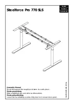 Preview for 1 page of Actiforce Steelforce Pro 770 SLS Assembly Manual