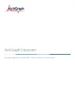 Preview for 16 page of ActiGraph GT9X Link + ActiLife Quick Start Manual