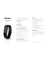 actiiv ACUBF002K User Manual preview