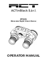 ACTinBlack DTNVG Operator'S Manual preview
