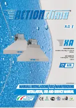 Предварительный просмотр 1 страницы Action Clima XA Series Installtion, Use And Service Manual